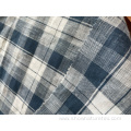 linen 100% yarn dyed checks for high quality fashion fabric